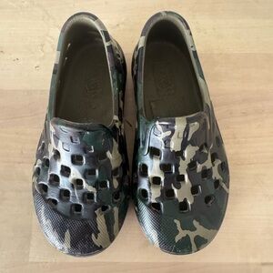 Toddler VANS camouflage Slip On TRK shoes (8)